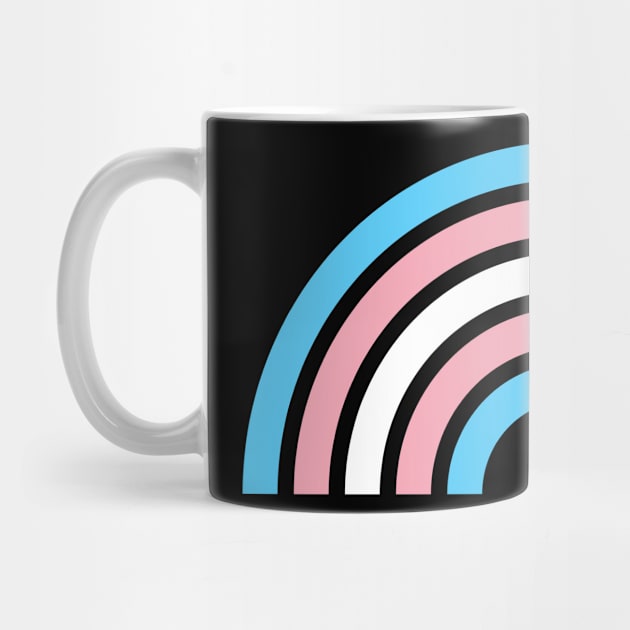 Gay Pride LGBTQ Transgender Rainbow Stripe 2018 by phoxydesign